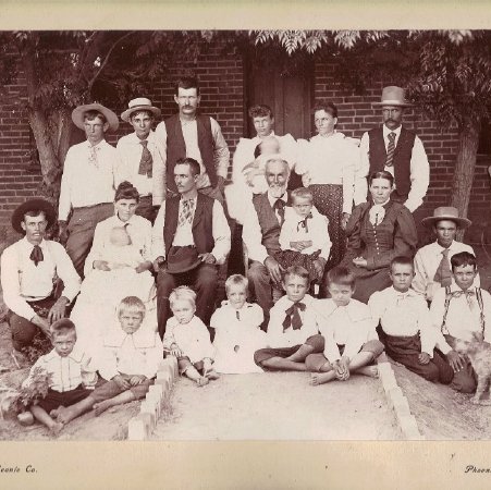 Shill extended family, July 4 1897